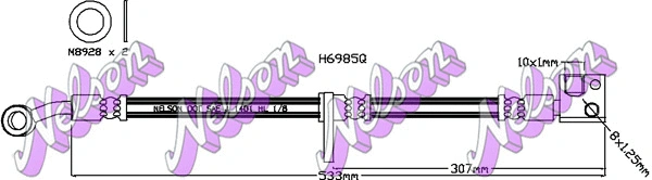 Brake Hose (H6985Q)