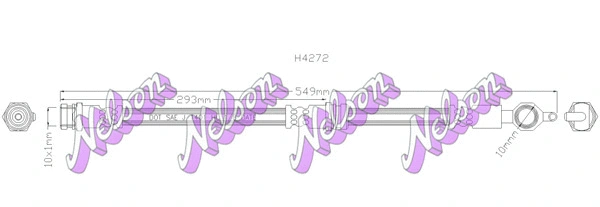 Brake Hose (H4272)