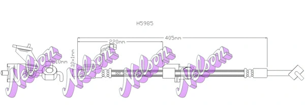 Brake Hose (H5985)