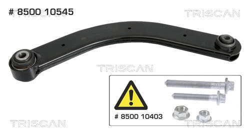 Control/Trailing Arm, wheel suspension (8500 10545)