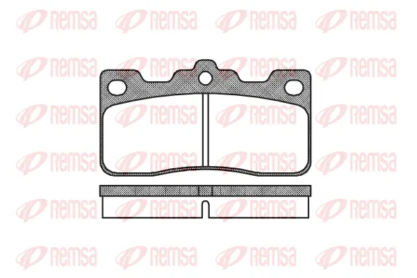 Brake Pad Set, disc brake (0326 00)