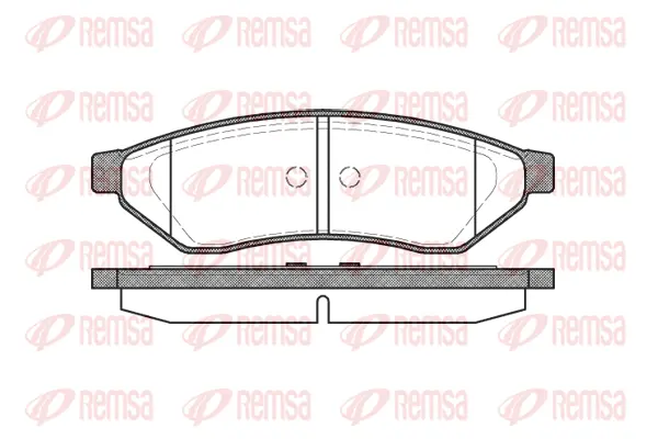 Brake Pad Set, disc brake (1049 00)