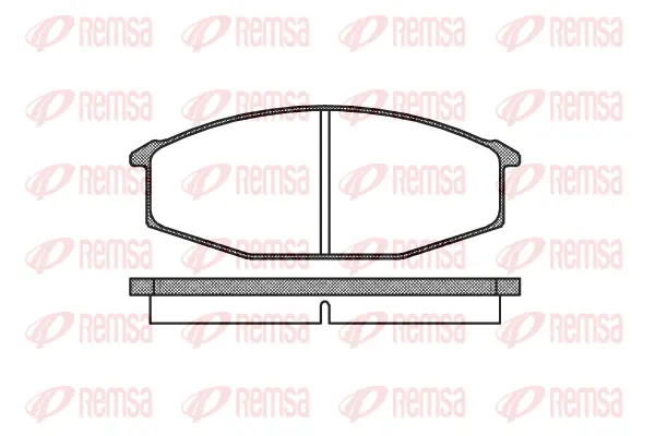 Brake Pad Set, disc brake (0115 20)