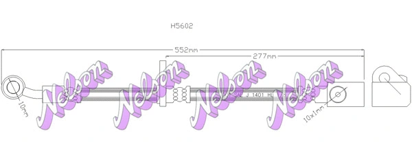 Brake Hose (H5602)