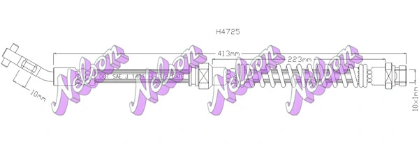 Brake Hose (H4725)