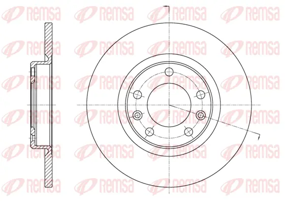 Brake Disc (61555 00)