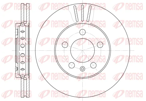 Brake Disc (6545 10)