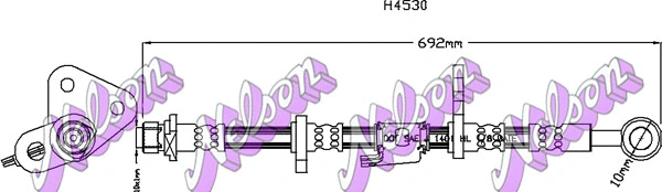 Brake Hose (H4530)