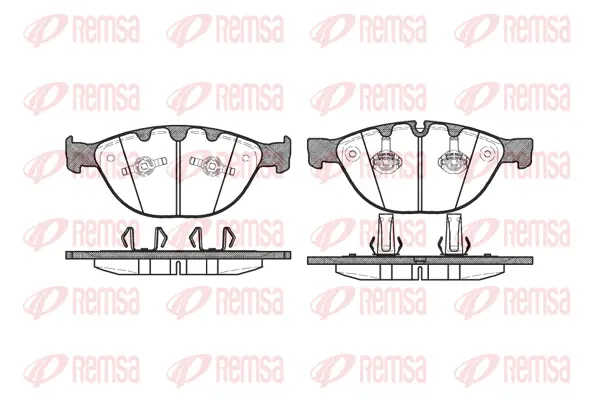 Brake Pad Set, disc brake (0958 10)