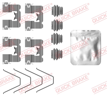 Accessory Kit, disc brake pad (109-0137)