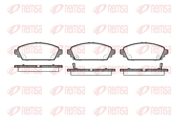 Brake Pad Set, disc brake (0700 02)