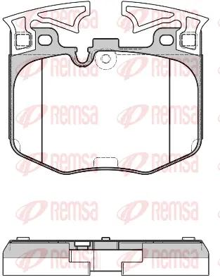 Brake Pad Set, disc brake (1711 00)