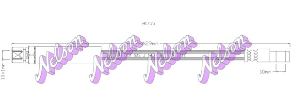 Brake Hose (H1755)