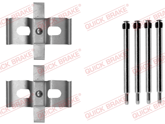 Accessory Kit, disc brake pad (109-1878)