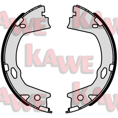 Brake Shoe Set, parking brake (01094)