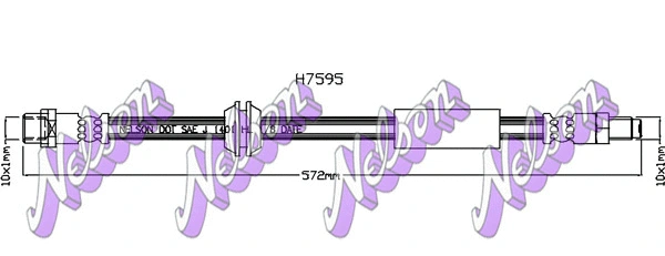 Brake Hose (H7595)