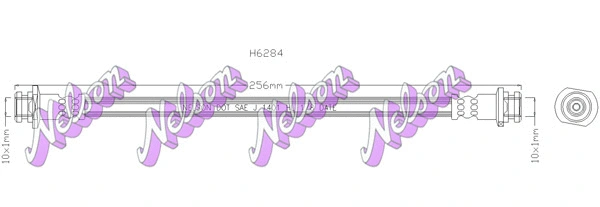 Brake Hose (H6284)