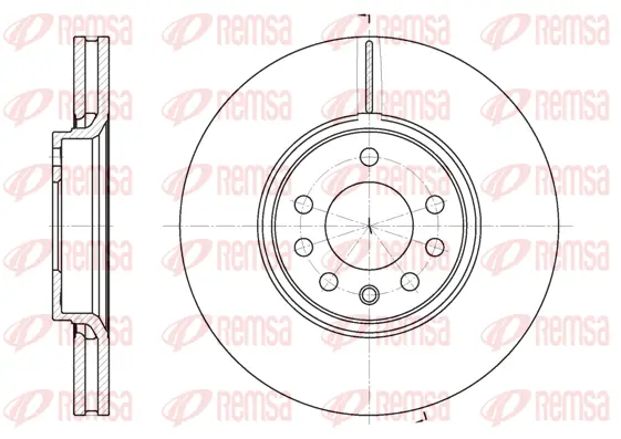 Brake Disc (6687 10)