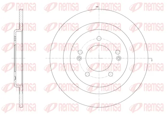 Brake Disc (61438 00)