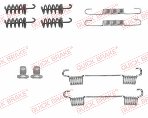 Accessory Kit, parking brake shoes (105-0874)