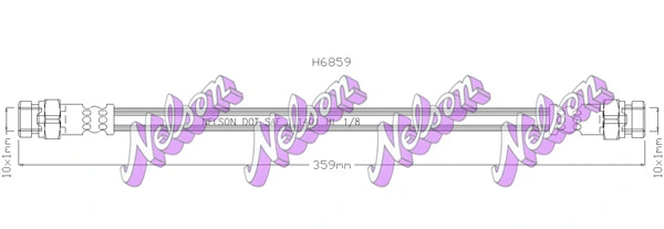 Brake Hose (H6859)