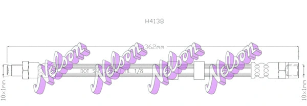 Brake Hose (H4138)