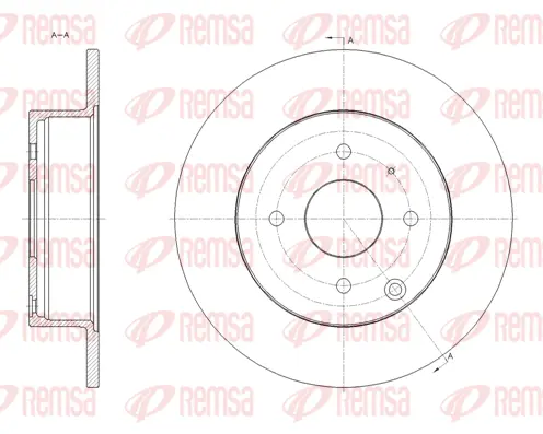 Brake Disc (62053 00)
