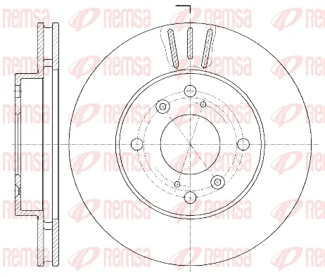 Brake Disc (61835 10)