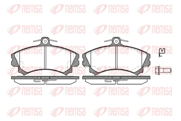 Brake Pad Set, disc brake (0590 02)