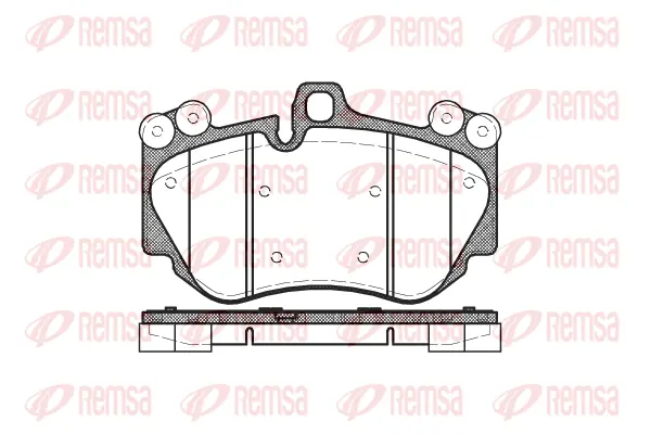 Brake Pad Set, disc brake (1140 00)