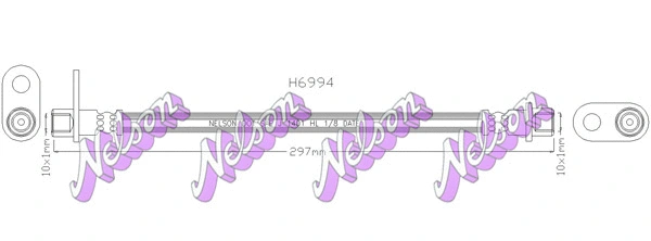 Brake Hose (H6994)