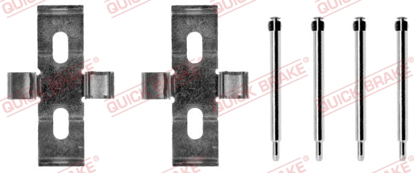Accessory Kit, disc brake pad (109-1009)