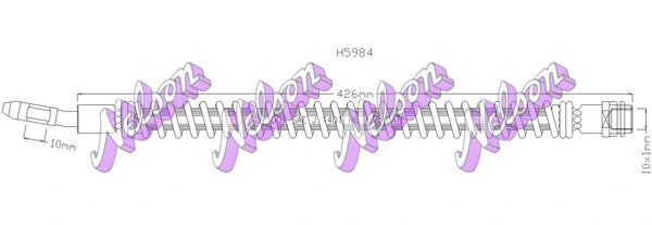 Brake Hose (H5984)