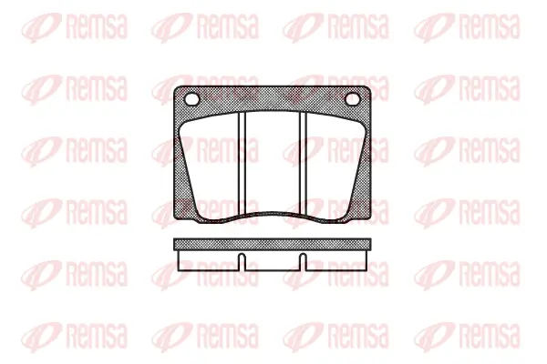 Brake Pad Set, disc brake (0037 00)