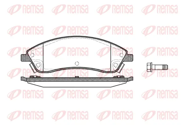 Brake Pad Set, disc brake (1086 08)