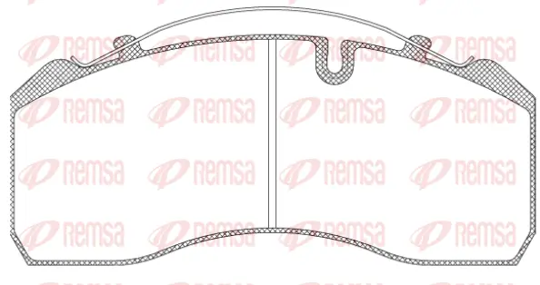 Brake Pad Set, disc brake (JCA814.00)