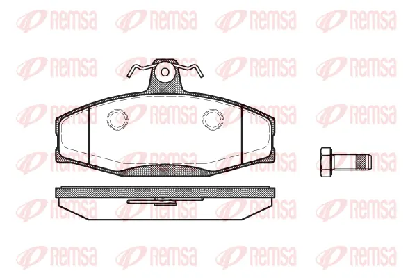 Brake Pad Set, disc brake (0620 20)