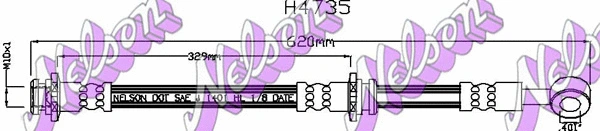 Brake Hose (H4735)