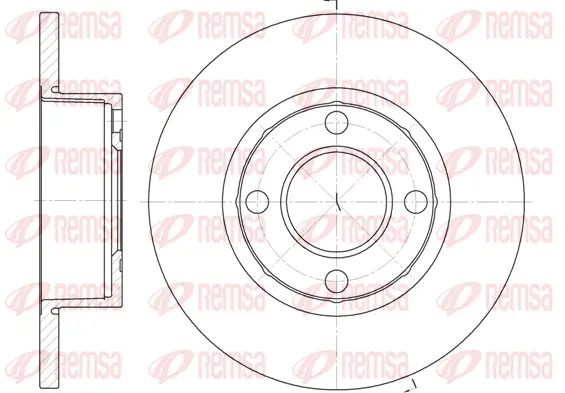 Brake Disc (6173 00)