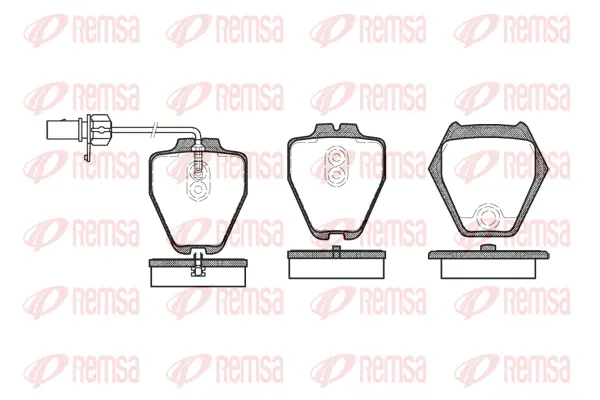 Brake Pad Set, disc brake (0752 02)
