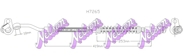 Brake Hose (H7265)