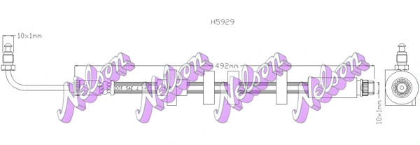 Brake Hose (H5929)