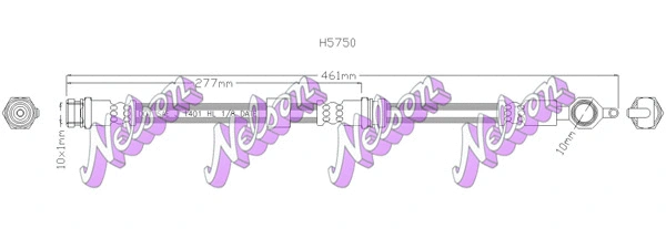 Brake Hose (H5750)