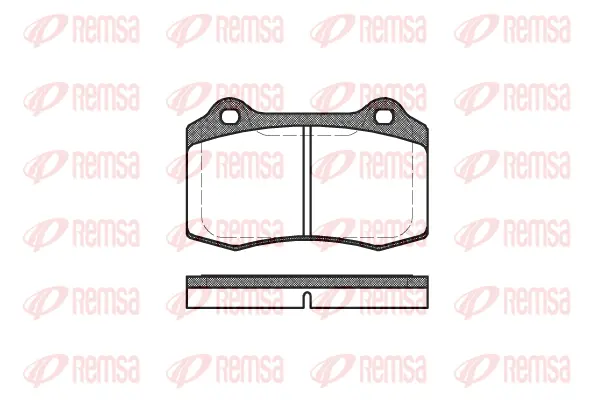Brake Pad Set, disc brake (0434 30)