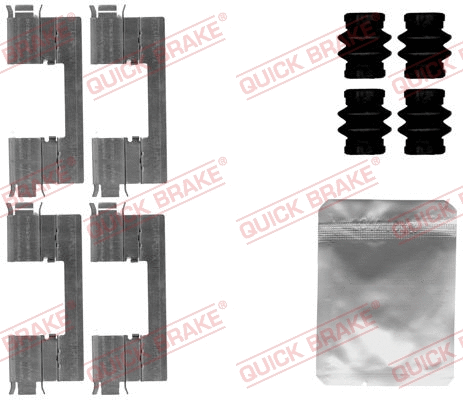 Accessory Kit, disc brake pad (109-1873)