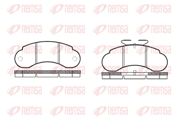Brake Pad Set, disc brake (0142 10)