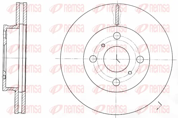 Brake Disc (61697 10)