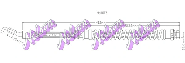 Brake Hose (H4857)