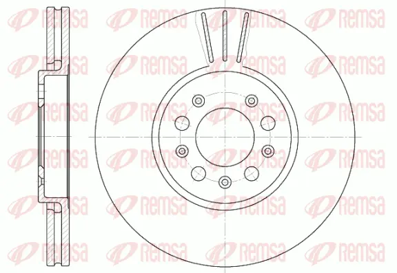 Brake Disc (6544 10)