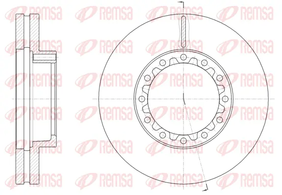 Brake Disc (61662 10)